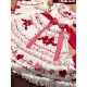 Mademoiselle Pearl Strawberry Cutsew Cardigan Blouses Skirt JSKs and OPs(Reservation/Full Payment Without Shipping)